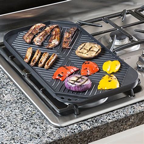 grill pan on gas stove
